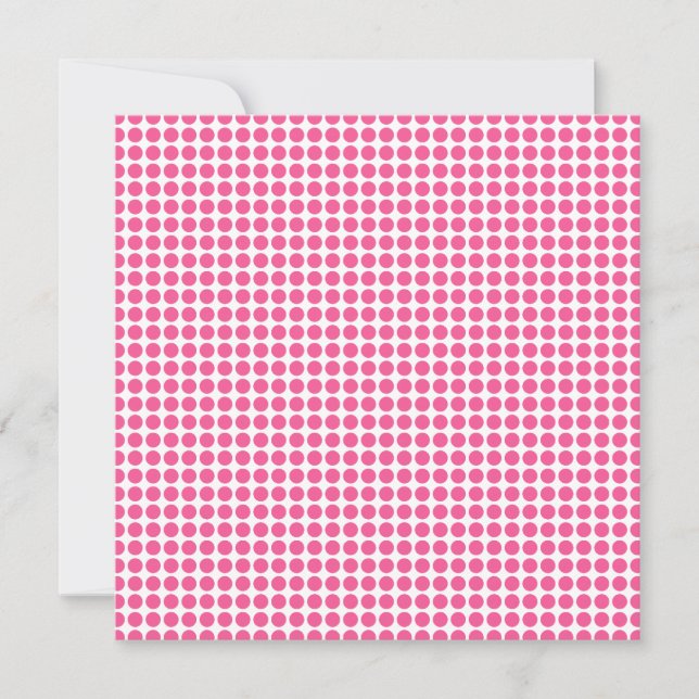 Invitación Puntos de chicle (Anverso)