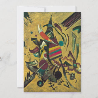 Invitación Puntos de Wassily Kandinsky, Expresionismo Vintage