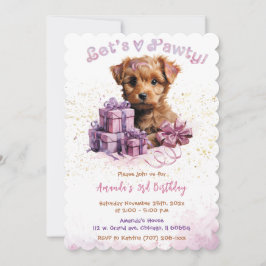 Invitación Puppy Dog Pals Cumpleaños