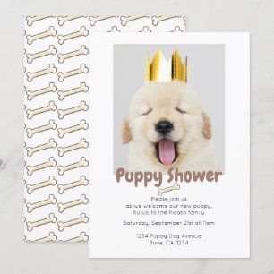 Invitación Puppy Shower