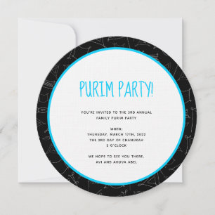 Invitación Purim
