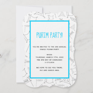 Invitación Purim