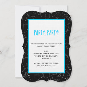 Invitación Purim