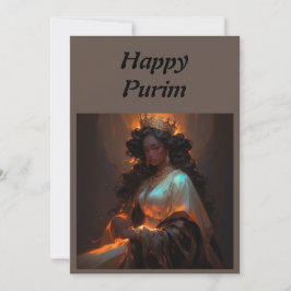 Invitación Purim feliz