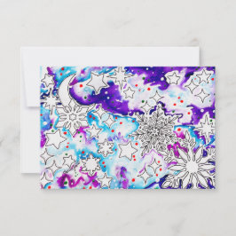 Invitación Purple Christmas