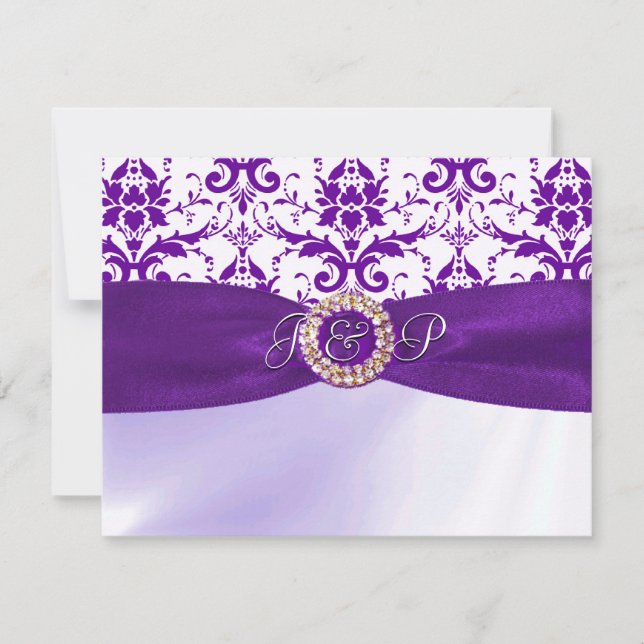 Invitación púrpura (Anverso)