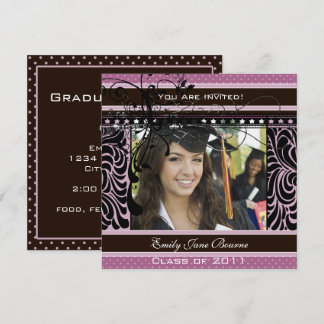 Invitación Púrpura y Lilac clase de imágenes superiores de