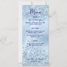 Purpurina azul bebé y Boda de Relieve metalizado T
