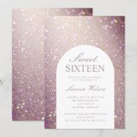 purpurina de cobre irrisorio bokeh dulce dieciséis