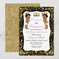 Purpurina de oro Príncipe o Princesa Revelación de