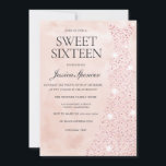 Invitación Purpurina de vestir de oro rosa rosa dulce 16 Fies<br><div class="desc">Purpurina de Vestido Oro Rosa Dulce Dulce 16 Diferentes Variaciones de invitación a la invitación y artículos coincidentes en nuestra tienda</div>