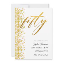 Purpurina Geométrico de Oro Blanco Elegante 50 cum