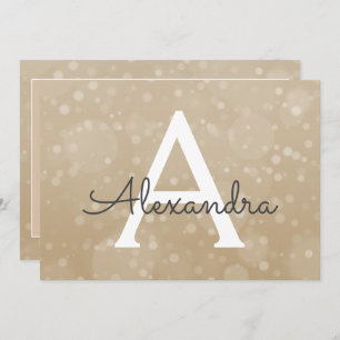 Invitación Purpurina Gold Sweet 16 Save the Date