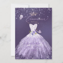 Purpurina Quinceanera Lilac Morado Gown