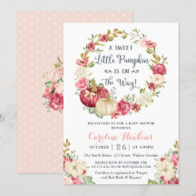 Purpurina Rubor Floral Bocina Wreath Baby Shower