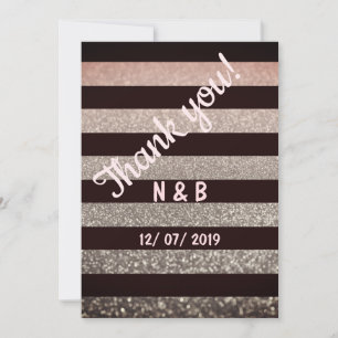 Invitación Purpurina vintage monograma personalizado brillo r
