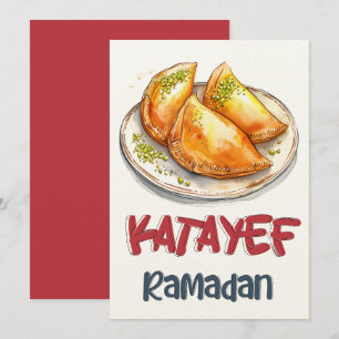 Invitación Qatayef Ramadan   Delicada Masa, Ricos Rellenos