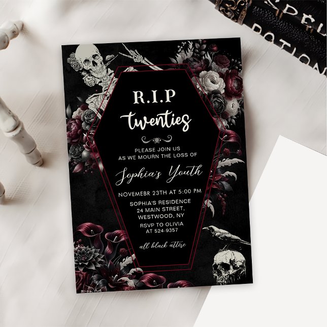 Invitación QEPD 20 años de muerte para mi juventud 30 cumplea (Subido por el creador)