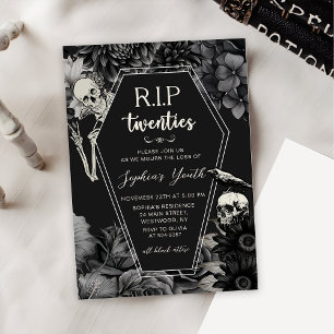Invitación QEPD 20 años de muerte para mi juventud 30 cumplea