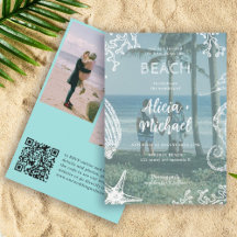 QR CODE personalizado foto collage verano playa bo