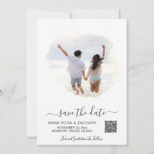 Invitación *~* QR Foto BODA GUARDAR FECHA  - AR6 Website