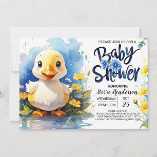 Invitación Quack-tastic Baby Shower Magic