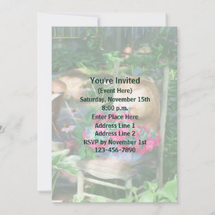 Invitación Quaint Flower Garden Fiesta
