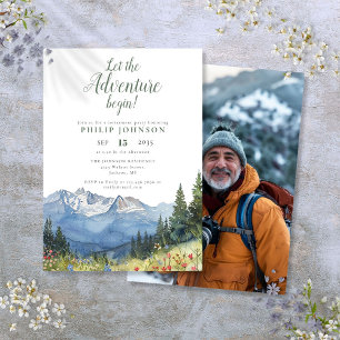 Invitación Que Comience La Aventura Fiesta De Jubilación De M