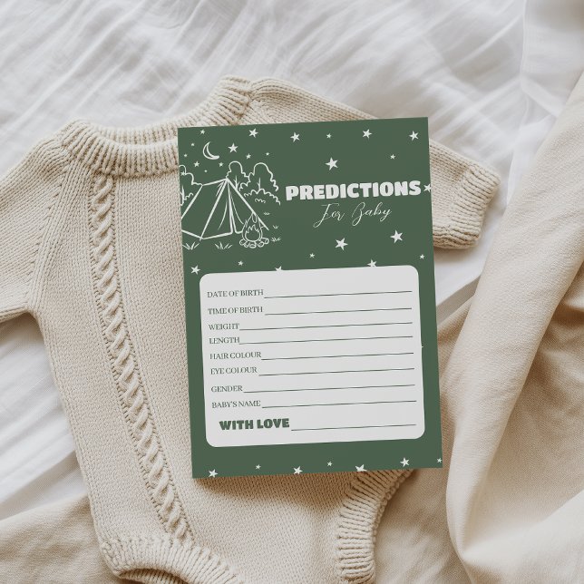 Invitación Que Comience la Aventura Predicciones para el Bebe (Subido por el creador)