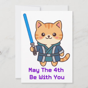 Invitación Que el 4 de mayo esté contigo