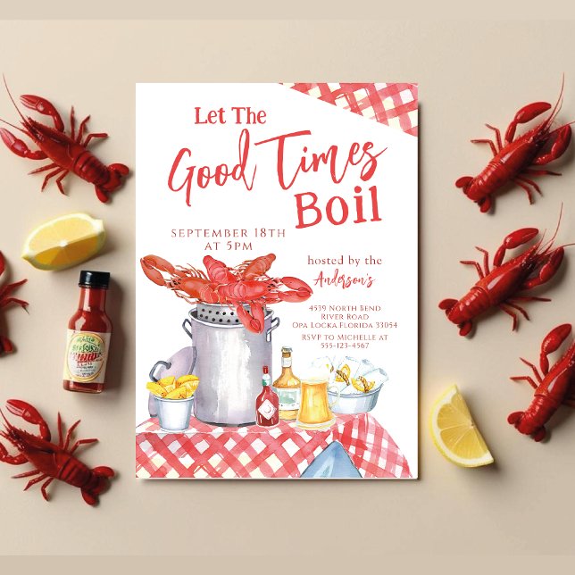 Invitación Que el buen momento para el langostino hierva el F (Subido por el creador)