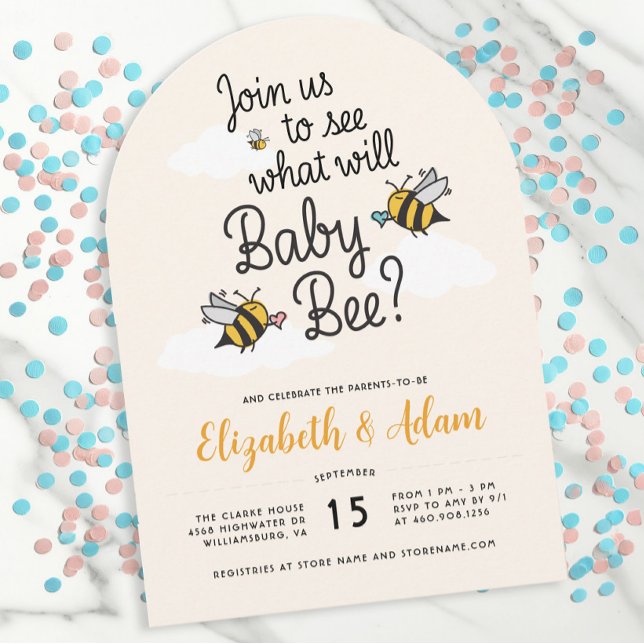 Invitación ¿Qué hará el bebé bebe? Ducha De Parejas Revueltas (Subido por el creador)