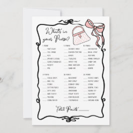 Invitación ¿Qué hay en tu bolsillo?