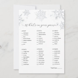 Invitación ¿Qué hay en tu juego de ducha de bolsillo?