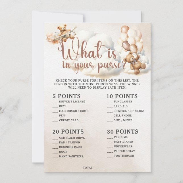 Invitación ¿QUÉ HAY EN TU PORTÓN DE CÓDIGO DE Baby Shower? (Anverso)