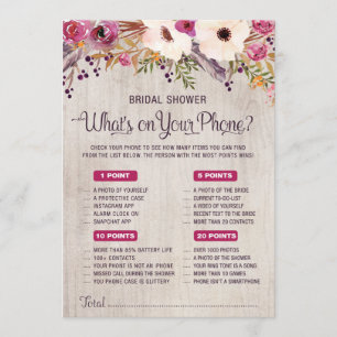 Invitación ¿Qué hay en tu teléfono?