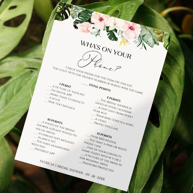 Invitación ¿Qué hay en tu teléfono? (Subido por el creador)