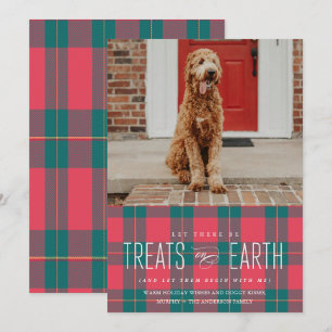 Invitación Que haya regalos en la Tierra Foto de mascota navi
