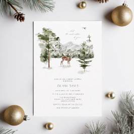 Invitación Que la aventura comience Baby Shower