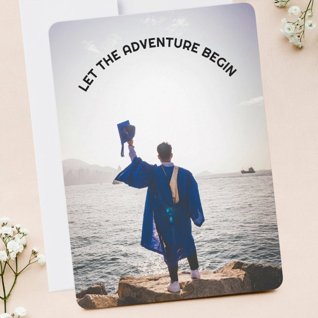 Invitación Que la aventura empiece a graduarse Fiesta (Subido por el creador)