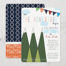 Que la aventura empiece Baby Shower