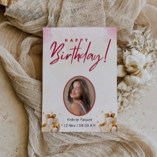 Invitación Que las velas de tu pastel brillen con intensidad