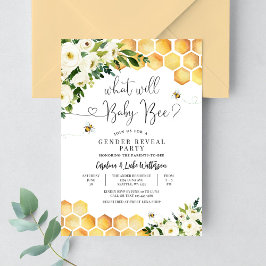 Invitación ¿Qué revelará el Fiesta de la bebé bebe de sexo?