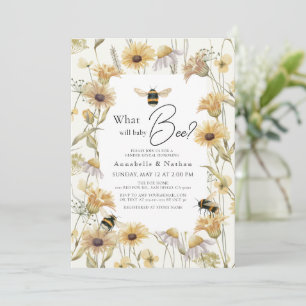 Invitación ¿Qué revelará el género de la bebe chamomile?