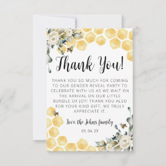 Invitación ¿Qué revelará el género de las abejas bebé? I
