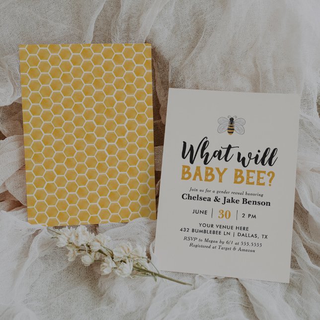 Invitación ¿Qué revelará el sexo de la bebe del bebé? (Subido por el creador)