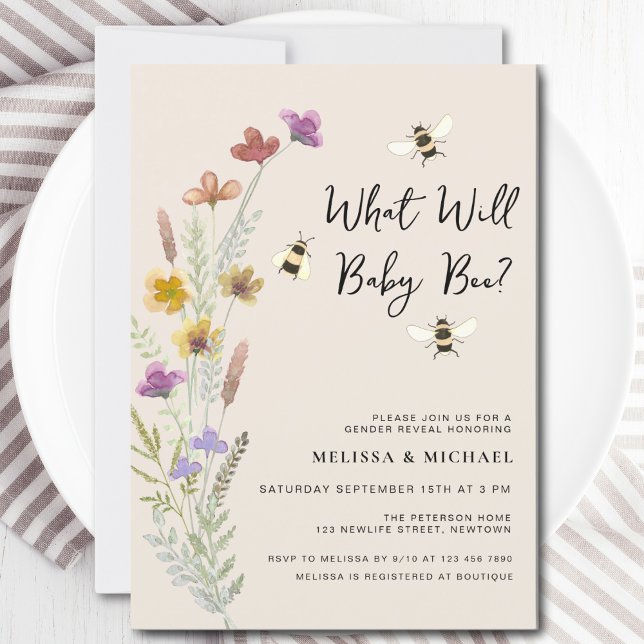 Invitación ¿Qué revelará el sexo del bebé? (Subido por el creador)