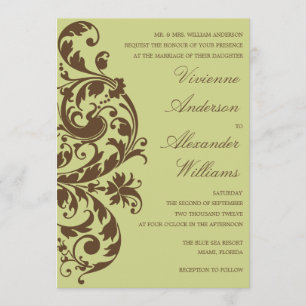 INVITACIÓN QUE SE CASA DEL FLOURISH EL %PIPE% DEL