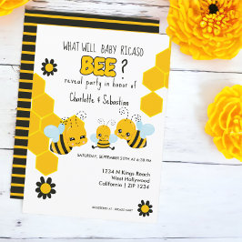 Invitación Qué será el Fiesta revelador del bebé