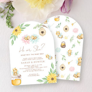 Invitación ¿Qué Será La Ducha Neutral De Género De La Bebé?